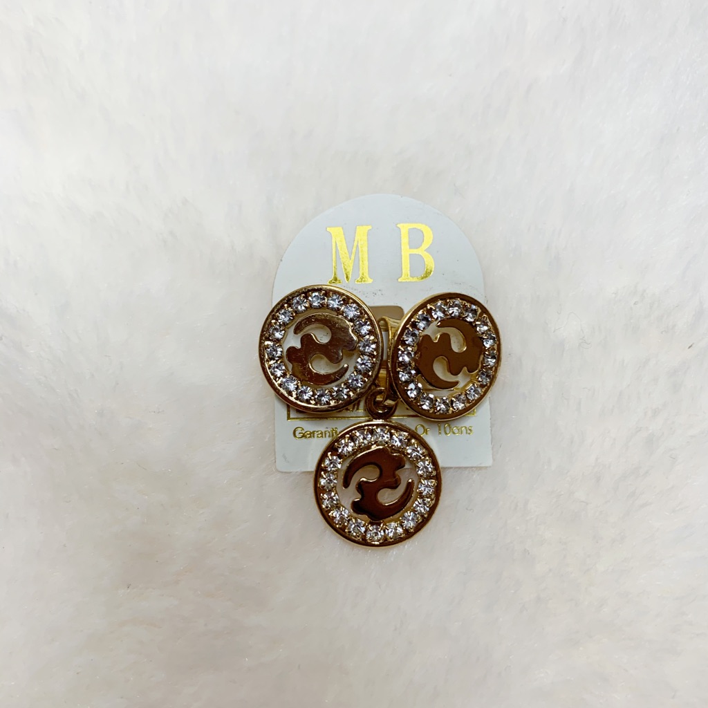 Gold Earrings Gold Pendant Gold Plated